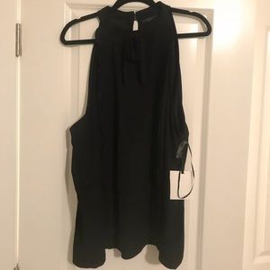 Black tank blouse